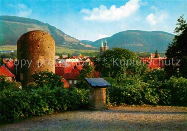 Goslar Teilansicht Runder Turm