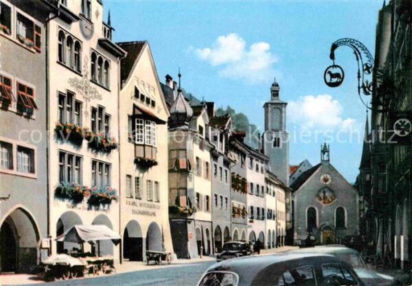 Feldkirch Vorarlberg Marktstrasse Kirche