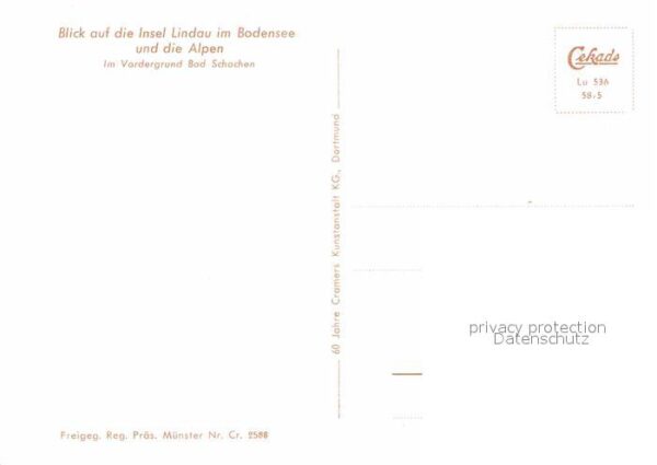 Lindau Bodensee mit Bad Schachen und Schweizer Alpen – Bild 2