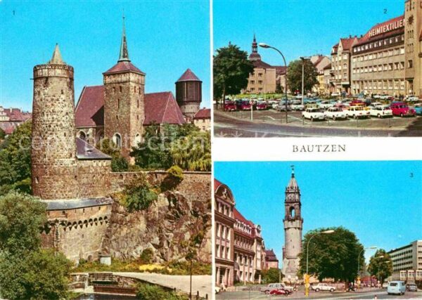 Bautzen Alte Wasserkunst Michaeliskirche Platz