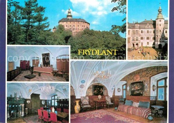 Frydlant Hrad Frydlant Celkovy pohled Nadrvori S