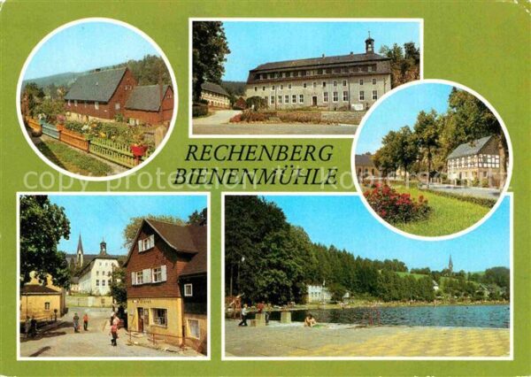 Rechenberg-Bienenmuehle Osterzgebirge Alte Strasse Polytech Oberschule Mulden