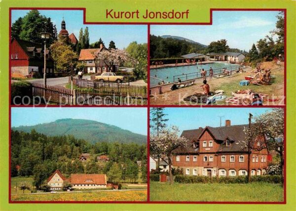 Jonsdorf Teilansicht Gebirgsbad Jugendherberge H