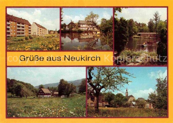 Neukirch Bischofswerda Neubauten Parkstrasse Teilansichten Gon