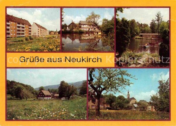 Neukirch Bischofswerda Neubauten Parkstrasse Teilansichten Gon