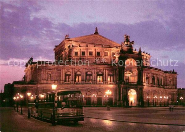 Dresden Opernhaus von Gottfried und Manfred Sem