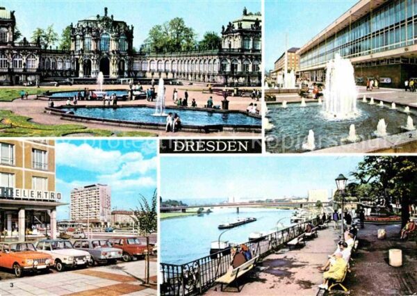Dresden Zwinger Kulturpalast Pirnaischer Platz