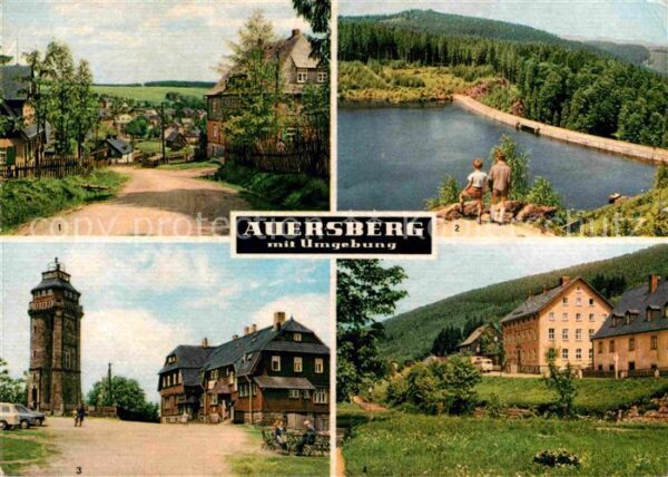 Auersberg Wildenthal Carlsfeld Sosa Talsperre des Friedens H