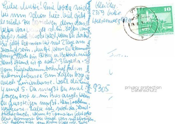 Vitte Hiddensee Blaue Scheune Hafenmotive – Bild 2