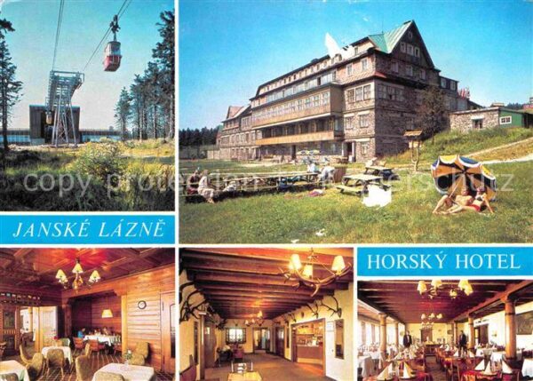 Janske Lazne Horsky Hotel na Cerne hore K hotelu ved