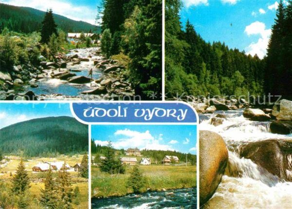 Sumava Czechia Vydra tvori pod Modravou udoli Teilansi
