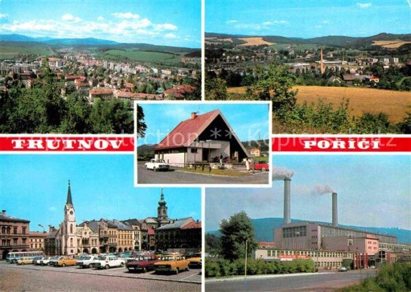 Trutnov Porici Panorama Namesti Klementa Gottwalda s r