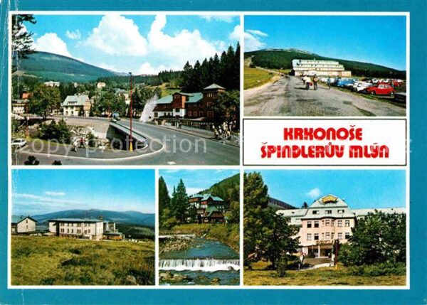 Spindleruv Mlyn Spindlermuehle Nove vybudovany most pres labe Zotavovn