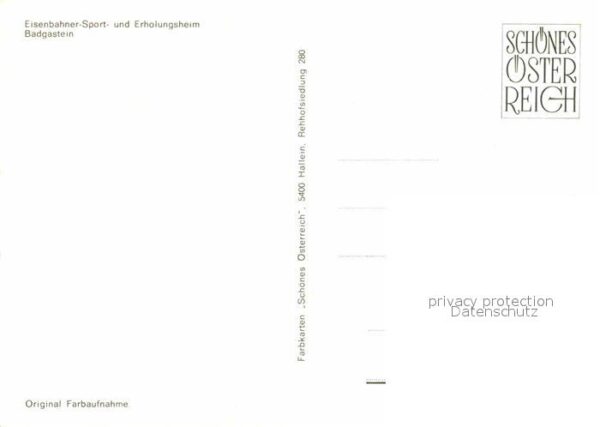 Badgastein Eisenbahner Sport und Erholungsheim – Bild 2