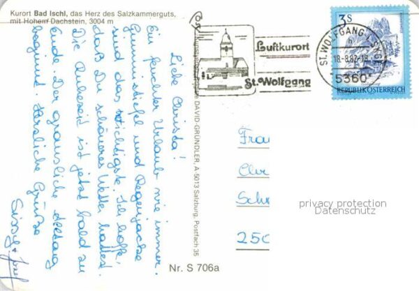 Bad Ischl Salzkammergut mit Hohem Dachstein – Bild 2