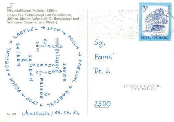 Mallnitz Kaernten Böses Eck Feldseekopf Geiselspitze – Bild 2