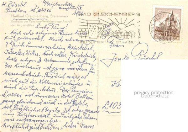 Bad Gleichenberg Heilbad Gleichenberg Fliegeraufnahme – Bild 2