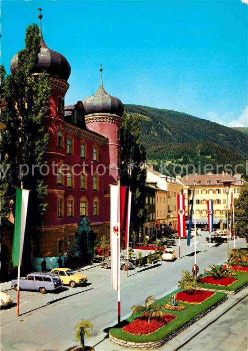 Lienz Tirol Hauptplatz mit Liebburg