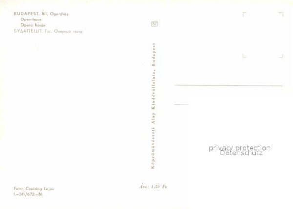 Budapest Opernhaus – Bild 2