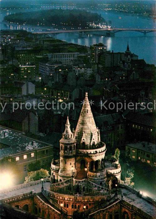 Budapest Teilansicht mit der Fischerbastei