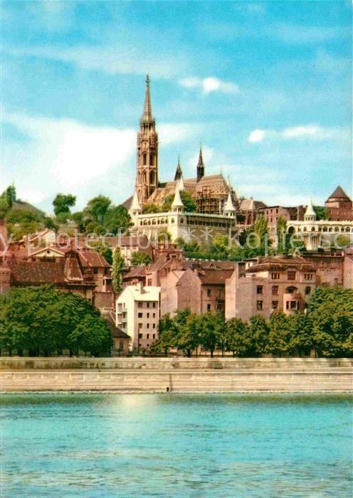 Budapest Ansicht von Buda mit Matthiaskirche
