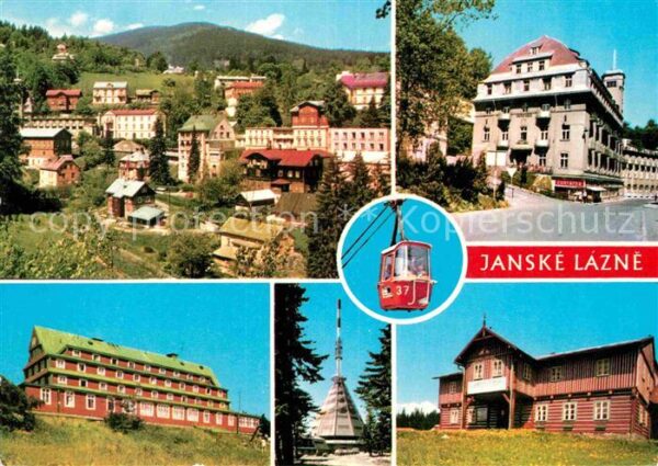Janske Lazne Rekreacni Krkonosich Lezi na upati Cern