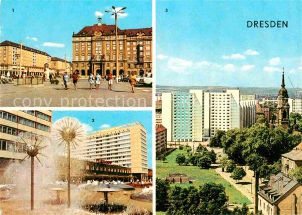 Dresden Haus Altmarkt Interhotel Lilienstein Ne