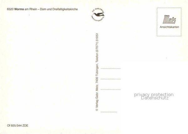 Worms Rhein Dom und Dreifaltigkeitskirche – Bild 2