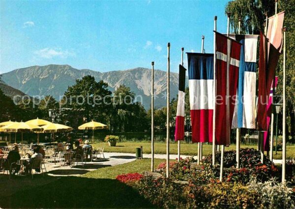 Puchberg Schneeberg Kurpark Terrasse