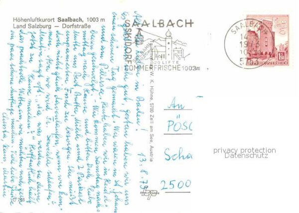 Saalbach-Hinterglemm Dorfstrasse – Bild 2