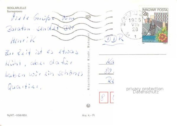 Boglarlelle Balatonlelle Fahrgastschiff Spielplatz Haus Brunnen – Bild 2