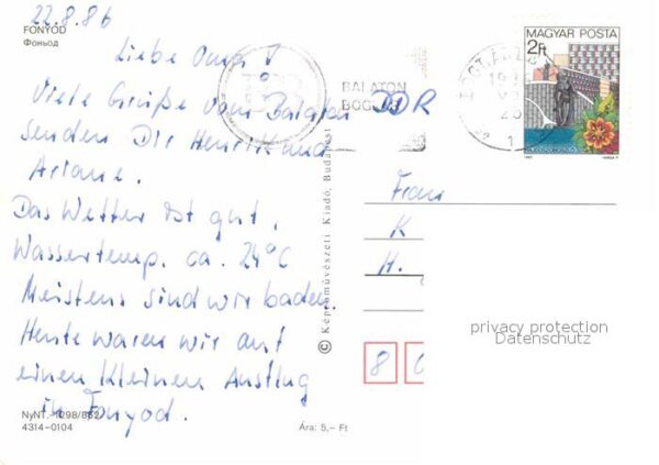 Fonyod Teilansichten – Bild 2
