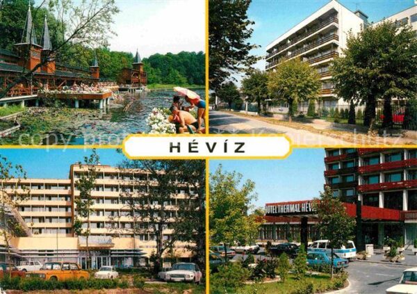 Heviz Schwimmbad Terrasse Hotel Thermal Heviz