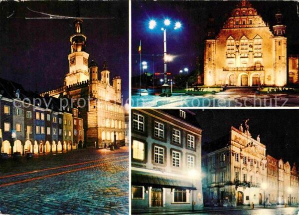 Poznan Posen Ratusz Uniwersytet Adama Mickiewicza Co