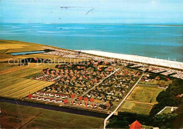 Neuharlingersiel Fliegeraufnahme