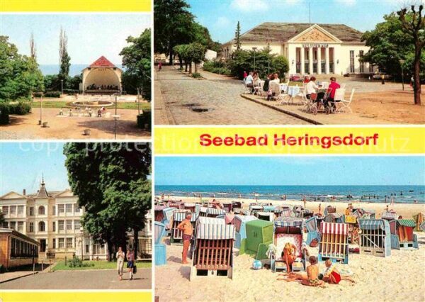 Heringsdorf Ostseebad Usedom Konzertplatz Kulturhaus FDGB Erholungsh