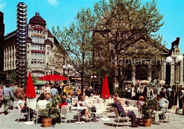 Hamburg Partie am Mönckebergbrunnen
