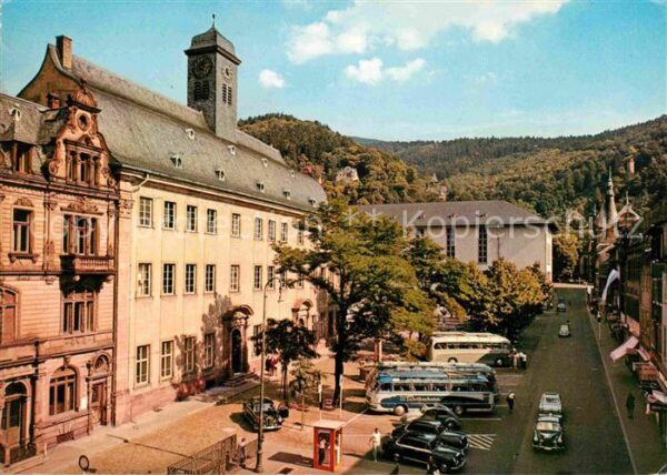 Heidelberg Neckar Alte und Neue Universität