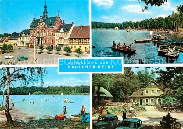 Dahlener Heide Rathaus Dahlen Waldbad Schmannewitz Dam