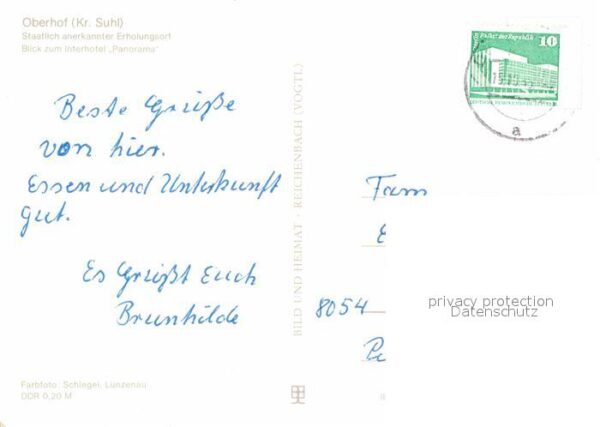 Oberhof Thueringen Interhotel Panorama – Bild 2