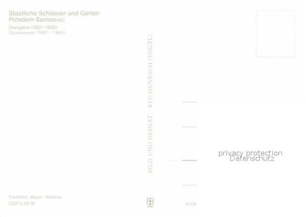 Potsdam Schloss Sanssouci Orangerie – Bild 2