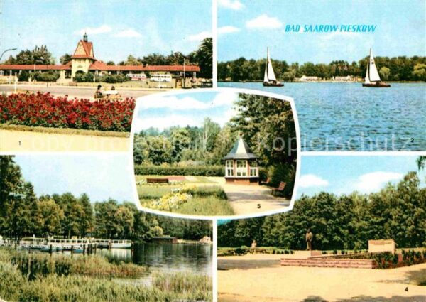 Bad Saarow-Pieskow Johannes Becher Platz und Denkmal Schar