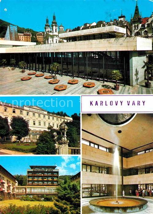 Karlovy Vary Vridelni kolonada Gagarina Sanatorium R