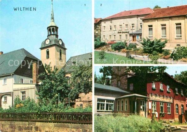 Wilthen Kirche Haus Bergland Mönchswalder Bergb