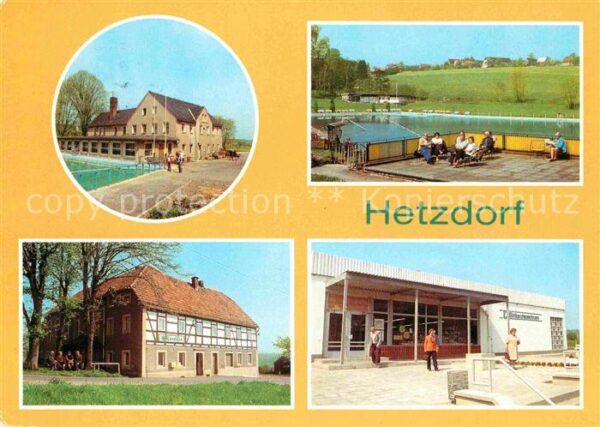 Hetzdorf Bockelwitz Betriebsferienheim Narva Freibad Sumpfm