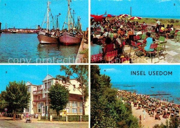 Insel Usedom Karlshagen Fischerhafen Trassenheide Kö
