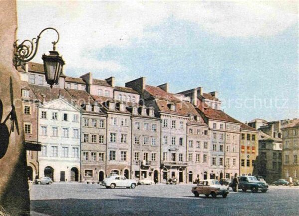 Warszawa Altstadt Marktplatz