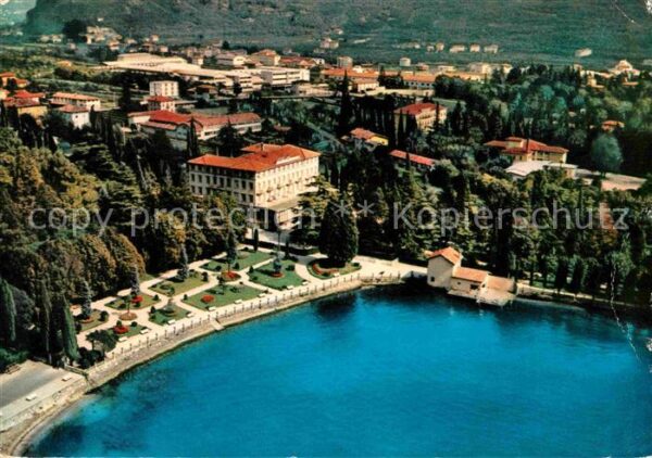 Riva del Garda Hotel Lido e parco Fliegeraufnahme