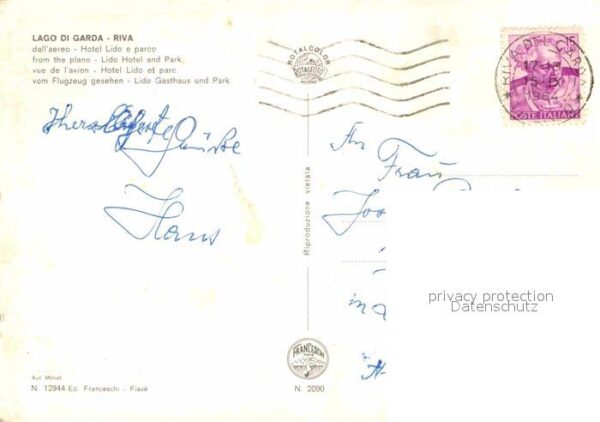Riva del Garda Hotel Lido e parco Fliegeraufnahme – Bild 2