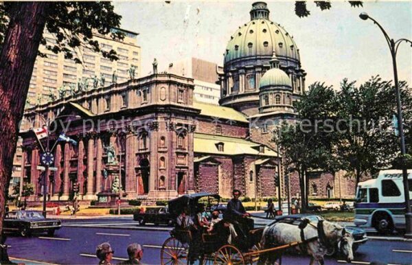 Montreal Quebec Mary Queen of the World St James Cathed